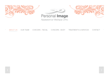Tablet Screenshot of personalimage.co.nz